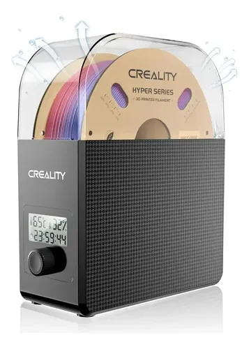 Caja Secadora De Filamento Creality 2.0 Pla Petg Tpu Abs Color Negro