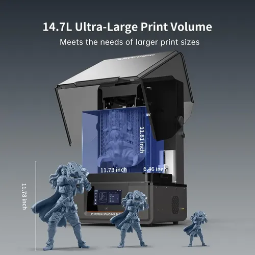 Impresora 3d Anycubic Photon Mono M7 Max De Resina De 13.6 7