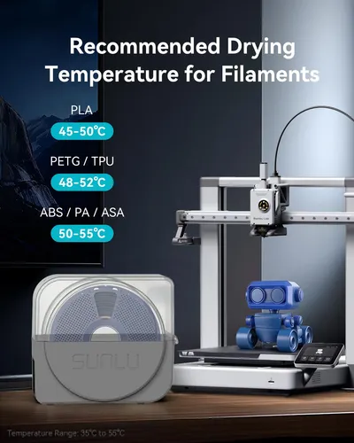 Secador De Filamento Sunlu S1 Plus Con Ventilador De Circula