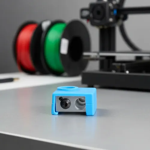 Aislante De Silicona Protector Bloque Hotend Mk8 – Uso3d