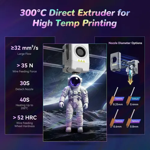 Impresora 3d Multicolor Flashforge Ad5x Con Alta Velocidad Y