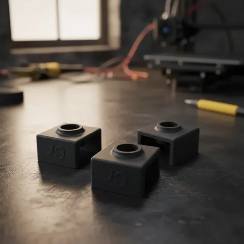 3x Protector Funda Bloque Hotend Impresora 3d Mk8 Excelente