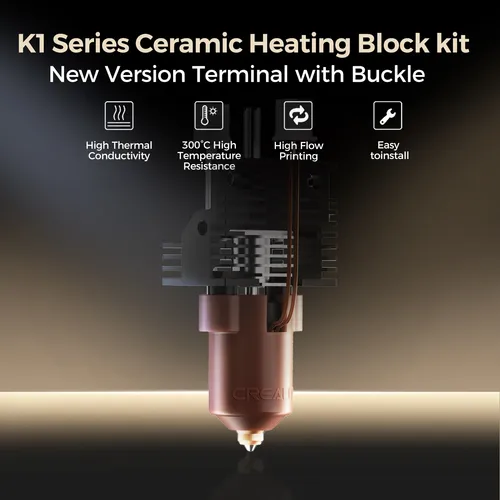 Kit De Hotend Cerámico K1/max K1c Con Boquilla (2025)