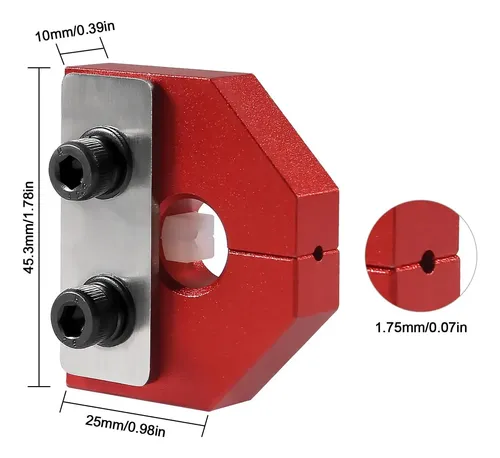 Soldador Y Sensor De Filamento De Impresora 3d Aediko – Rojo