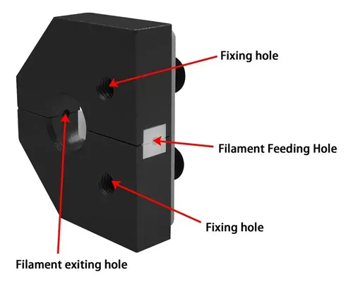 Accesorios Para Impresoras 3d, Unión De Conector De Filament