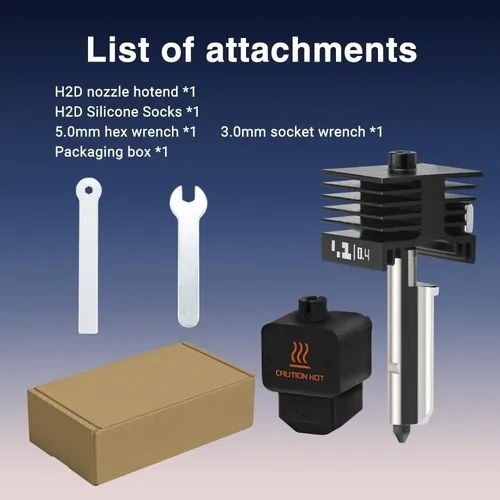 Kit H2d Hotend, Cabezal De Impresión De Impresora 3d, Kit
