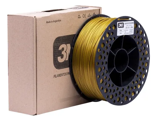 Filamento Pla 3n3 De 1.75mm 1kg Oro