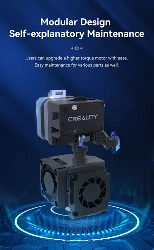 Kit Extrusor E·fit Creality 3d Piezas Doble Engranaje Bowden