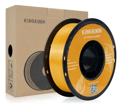 Filamento Para Impresora 3d Kingroon Silk Pla, 1,75 Mm, 1 Kg