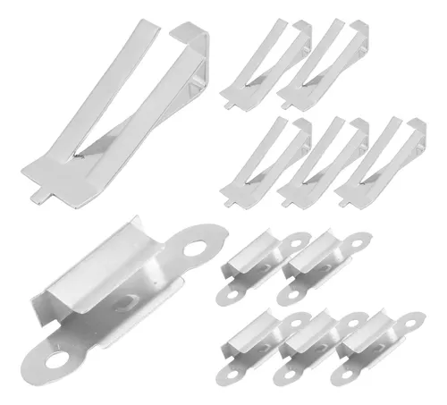 12 Clips Giratorios De Vidrio Para Cama, Para 3 Profesionale
