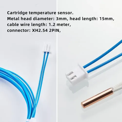Termistor Ntc 3950 100k 3pcs 3.9ft Para Impresoras 3d