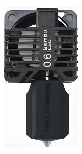 Hotend 0.6mm De Acero Endurecido Para Bambu P1 Original