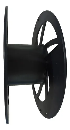 Carrete Rollo Filamento Bobina 3d Vacío X Unidad Negra