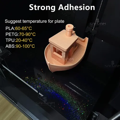 Placa De Impresión Wefuit Para Anycubic Kobra S1 Combo 264×2