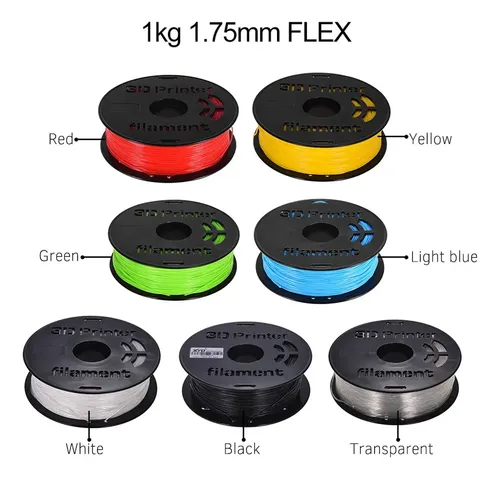 1 Kg/bobina De 1,75 Mm Flexible Tpu Filamento De Impresión