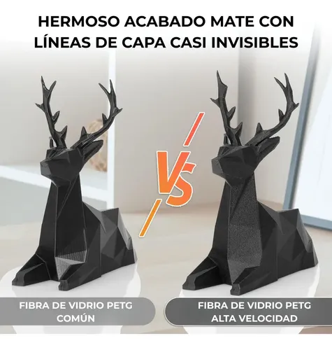 Filamento 3d Fremover Petg+ De 1.75mm Y 1kg Fibra De Vidrio
