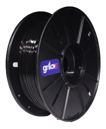 Filamento 3D Grilon3 ABS de 1.75mm y 1kg negro