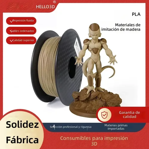 Filamento Pla Madera 1.75mm Para Impresora 3d