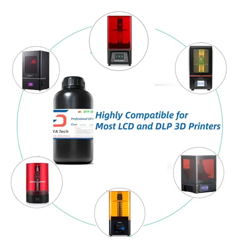 Resina Para Impresión 3d Fundible Azul 405nm 1kg