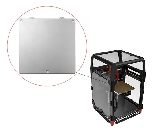 Placa De Construcción De Aluminio Voron V0/v0.1 Con Eje Z
