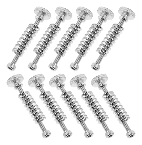 Kit 10 Resortes Y Tuercas Nivelador Cama Impresora 3d