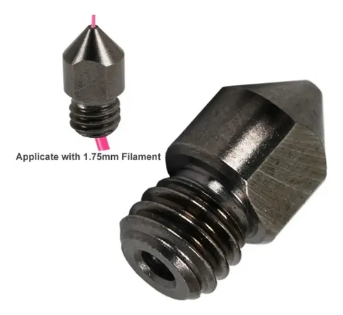 Nozzle 0.6mm Pico Acero Endurecido Mk8 Ender *capas3d*
