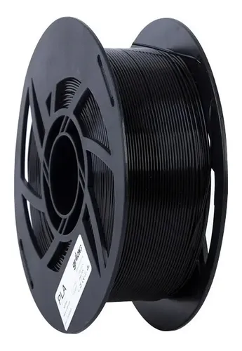 Grilon3 filamento Pla x 1kg de 1.75mm color negro