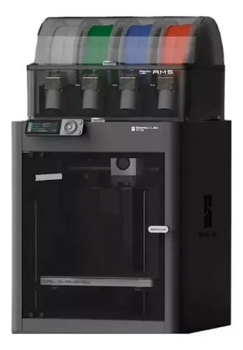 Impresora 3d Bambu Lab P1s Combo Colores Color Gris Oscuro