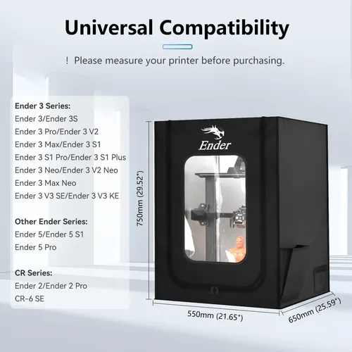 Carcasa De Impresora 3d Creality Official Para Ender 3 V3/en
