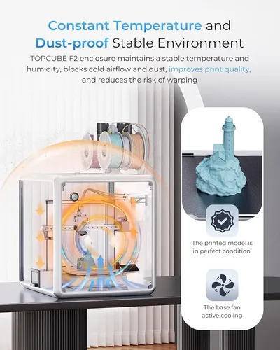Caja Acrílica Transparente Para Impresora 3d Bambu Lab