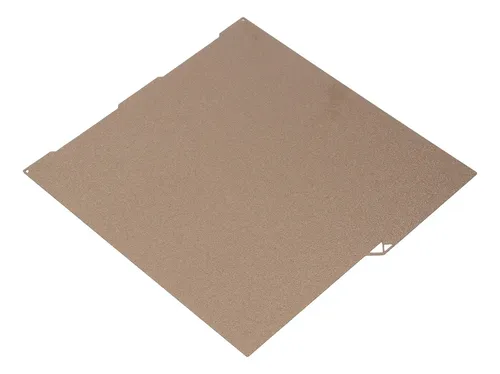 Placa De Impresión 3d Doble Cara Texturizada Pei Dorada