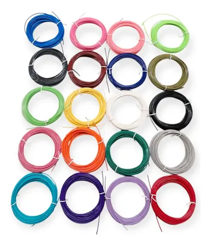 Filamento PLA 3NMax 1.75mm Repuesto Lápiz 3D 20 Colores 10m