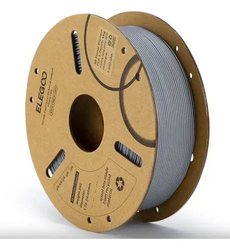 Elegoo 1kg Pla Filamento para Impresora 3d 1.75mm Color Gris Space
