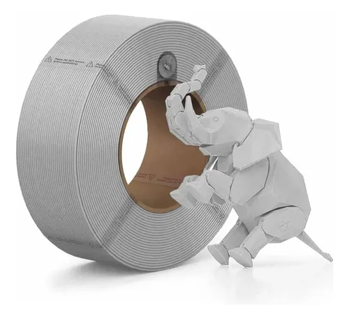 Filamento Pla Bambu Lab Mate Para Impresora 3d Light Gray (10104)