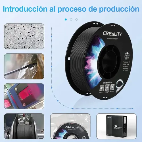 Filamento Abs Creality De 1,75 Mm Para Impresora 3d, 1kg