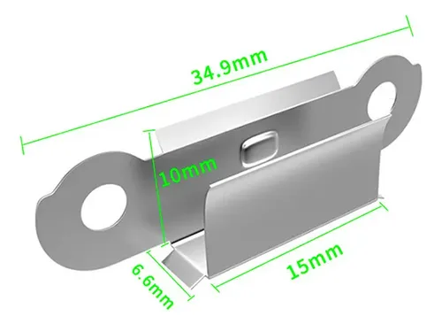 4 Clips De Vidrio De Celosía For Impresora 3d