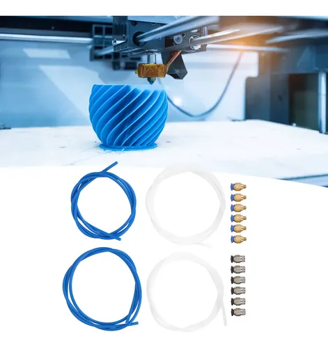 Accesorios Impresora 3d 4 Tubos Ptfe 6 Conectores