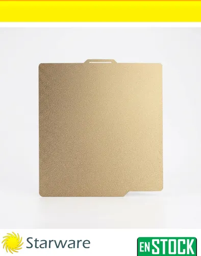 Mesa Magnetica Flexible Pei 235×235 Acero Doble Cara Textura