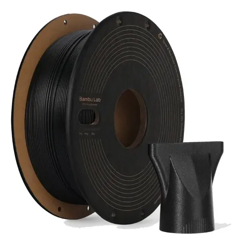 Filamento Bambu Lab Ppa Fibra De Carbon – Negro 750gr