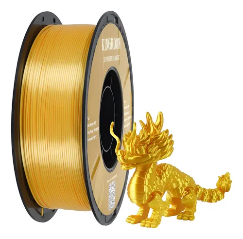 Filamento Para Impresora 3d Kingroon Silk Pla, 1,75 Mm, 1 Kg