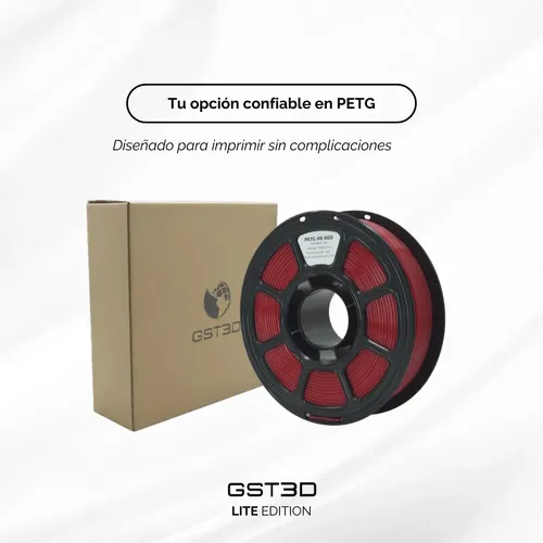 Filamento Petg Gst3d High Speed Lite 1.75mm 1kg Impresión 3d Amarillo