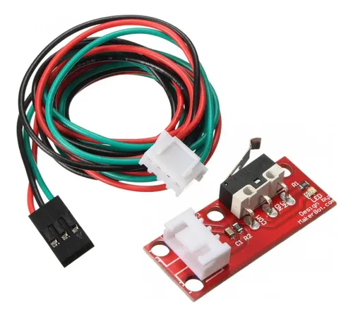 Endstop Mecanico Fin De Carrera + Cable Conector 3d Cnc