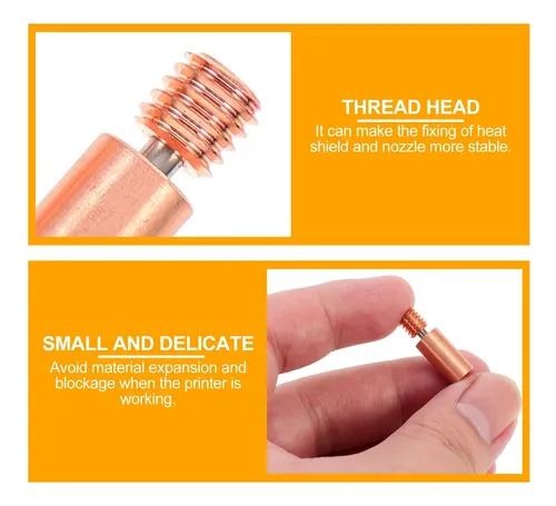 Impresora 3d Bimetálica Heatbreak Smooth Heat Break De 2 Pie