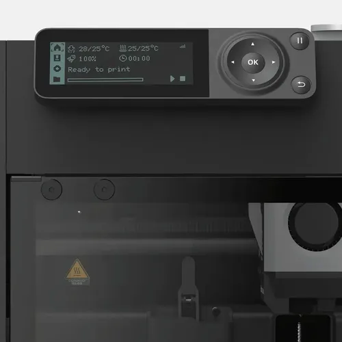 Impresora 3D Bambu Lab P1S Combo AMS color negro con tecnología de impresión FDM