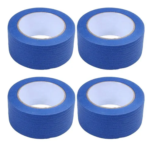 Cinta Adhesiva Azul Para Impresora 3d, 4 Unidades, 50 Mm De Ancho, Cama Para Pintores, Mamá