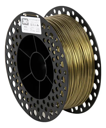 Filamento PETG 3n3 para Impresora 3D Color Bronce de 1 kg