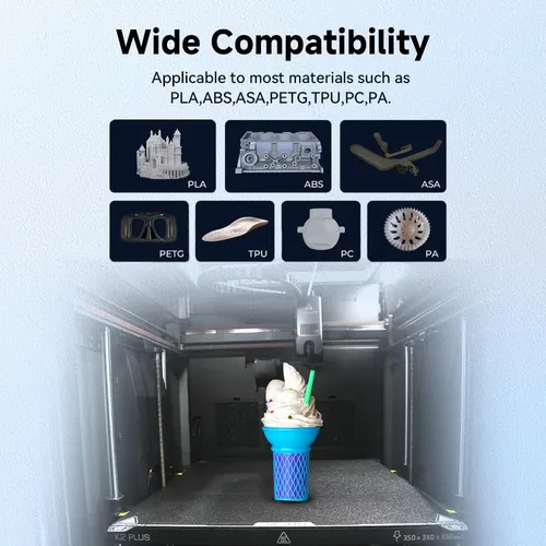 Placa De Construcción Para Impresora 3d Creality K2 Plus Pei