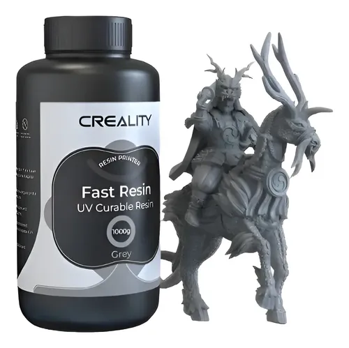 Resina Para Impresora 3d Uv Curado Rapido 1kg Resistente