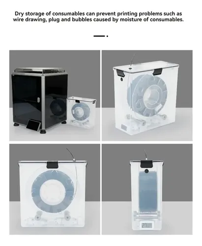 Caja Seca De Filamentos Para Impresora 3d, Caja De Almacenamiento, Secadora Y Deshidratador