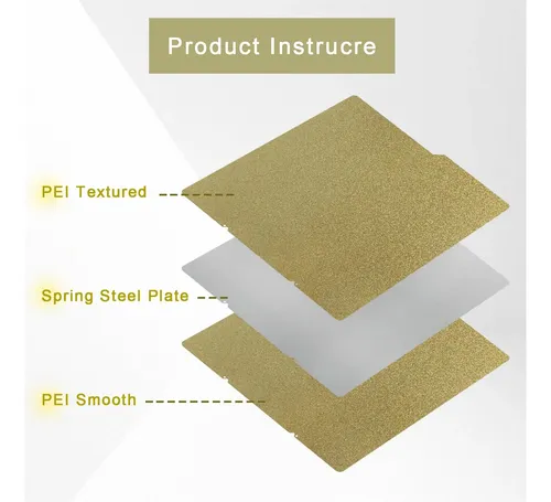 Placa De Impresión Pei Para Kobra S1 264x276mm Magnética